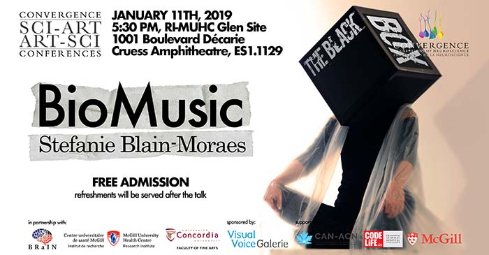 2019 Black Box Neuroscience and Arts Talk – Biomusic (January 11, 2019)
