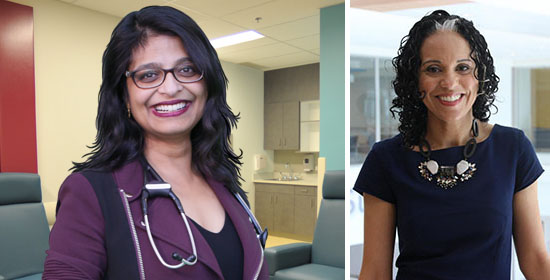Dr. Kaberi Dasgupta (left) is a researcher in the Metabolic Disorders and Complications Program, and co-author Dr. Meranda Nakhla is a researcher in the Child Health and Human Development Program at the Research Institute of the MUHC