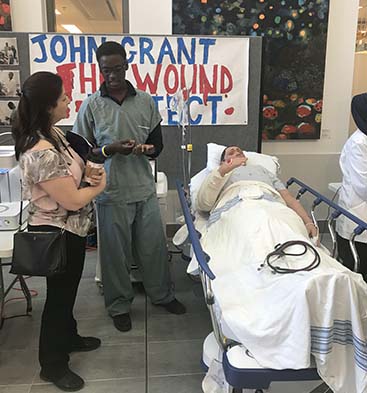 STEAM Partnership with the EMSB: Students return to Research Institute to showcase projects to scientists STEAM Partnership with the EMSB: Students return to Research Institute to showcase projects to scientists