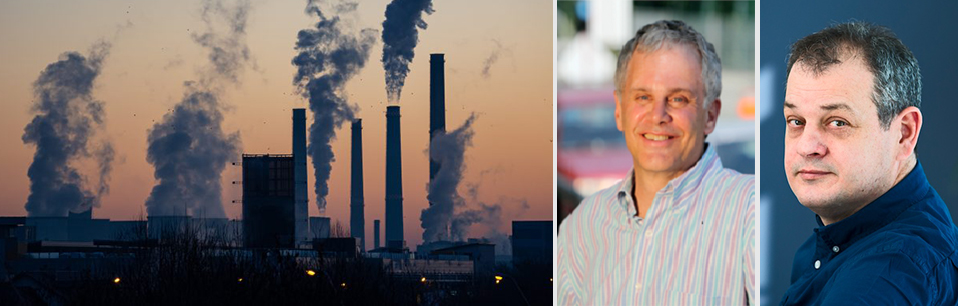 Mark Goldberg, professor of medicine at McGill University and senior scientist at the Research Institute of the MUHC (left), and Paul Villeneuve, professor of mathematics and statistics at Carleton University