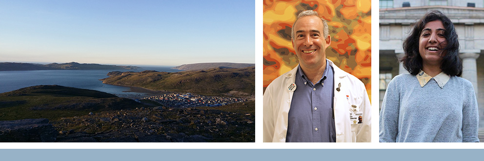 Senior scientist Dr. Kevin Schwartzman and research assistant Aashna Uppal, MScPH, first author of their Canadian Medical Association Journal publication (L to R)