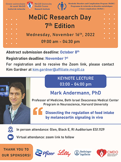 MeDiC Research Day 7th Edition