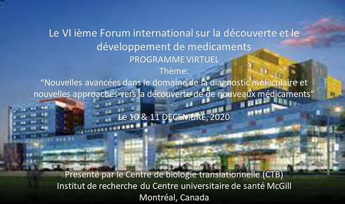 Le VIième Forum International sur la découverte et le développement de médicaments