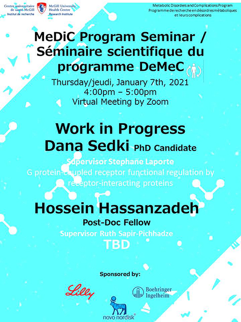 MeDiC Program Seminar MeDiC Program Seminar