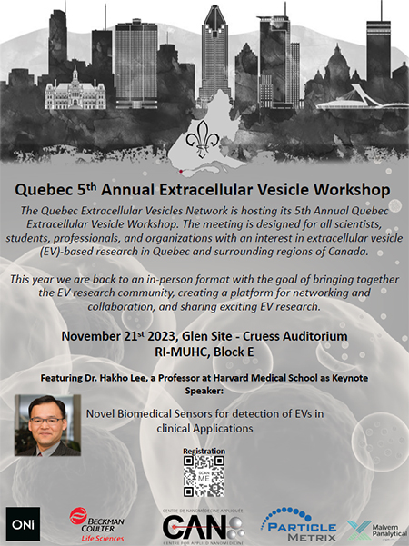 Quebec 5th Annual Extracellular Vesicle Workshop