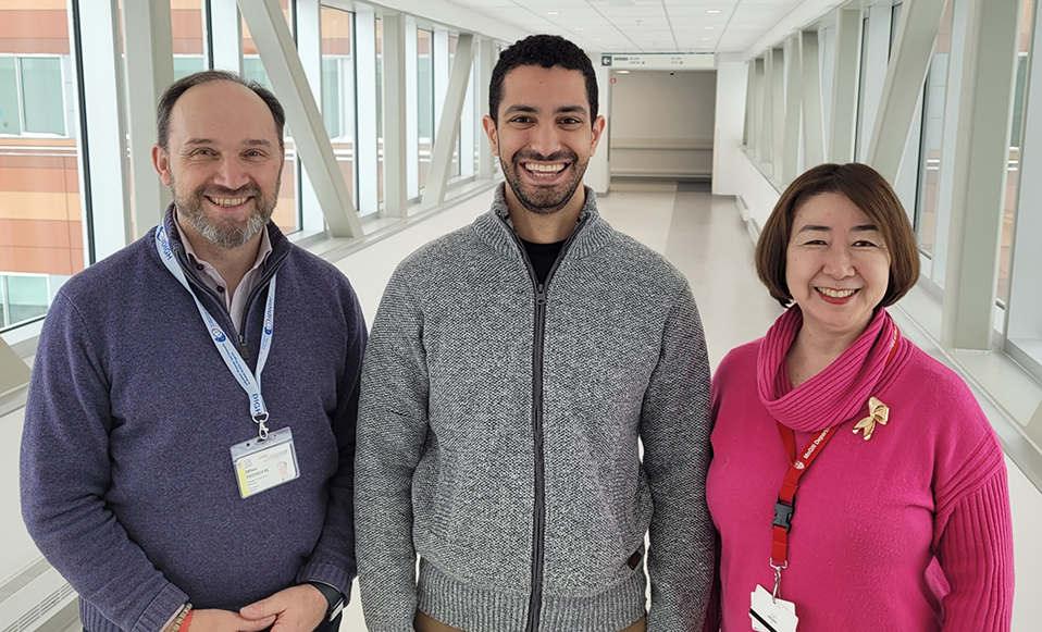 (Left to right) Ciriaco A Piccirillo, PhD, is a senior scientist in the Infectious Diseases and Immunity in Global Health Program at the RI-MUHC. Tho Al-Aubodah is a PhD candidate working with Tomoko Takano, MD, PhD, a senior scientist in the Metabolic Disorders and Complications Program at the RI-MUHC.
