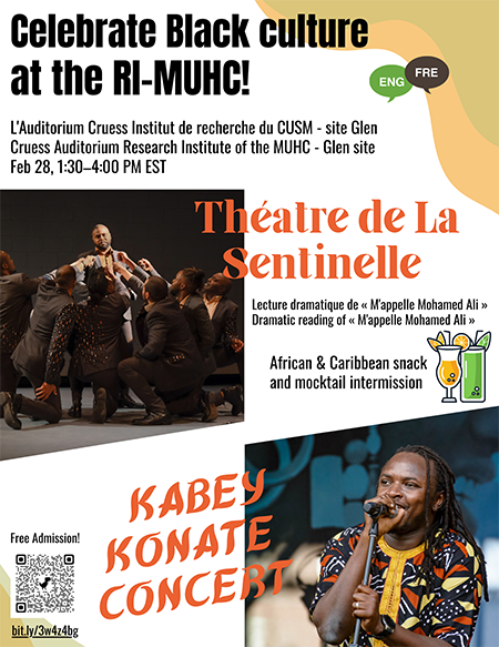 Celebrate Black culture at the RI-MUHC!