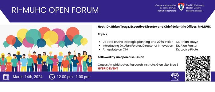RI-MUHC Open Forum