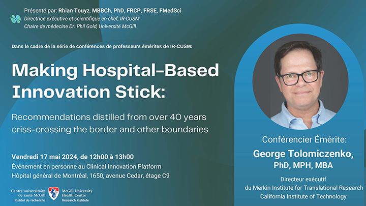 Making hospital-based innovation stick: Recommendations distilled from over 40 years criss-crossing the border and other boundaries Making hospital-based innovation stick: Recommendations distilled from over 40 years criss-crossing the border and other boundaries