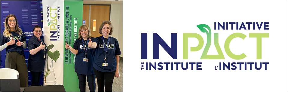 INPACT members (from left to right): Laura Curran, Yvonne Gardner, Ourania Tsatas, and Tania Estephan. INPACT members (from left to right): Laura Curran, Yvonne Gardner, Ourania Tsatas, and Tania Estephan.