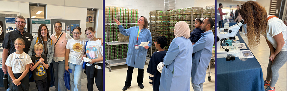 Guests at the second annual Animal Resources Division Open House.