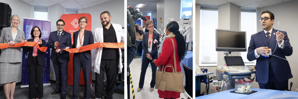 The Institute proudly inaugurated the Surgical Performance Enhancement and Robotics Centre (SuPER), Canada’s first and only hospital-based surgical robotics and artificial intelligence centre capable of conducting full-spectrum translational research from bench to clinic.