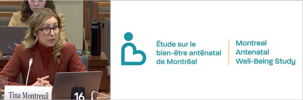Tina Montreuil, Ph. D., est scientifique au sein du Programme en santé de l'enfant et en développement humain à L’Institut.