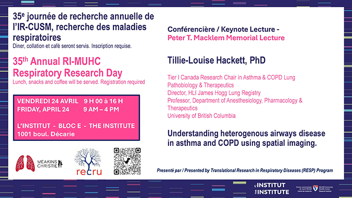 35th Annual Respiratory Research Day 35th Annual Respiratory Research Day