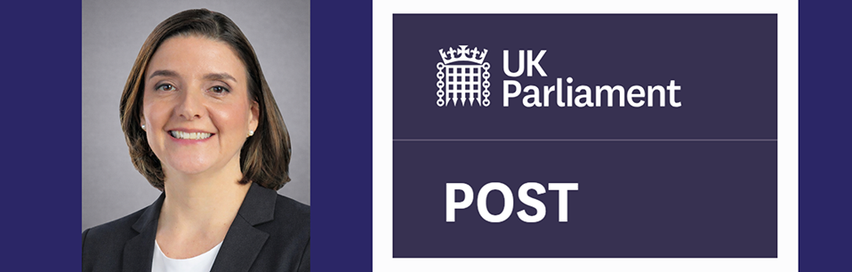 Dr. Maria Velez contributes to UK Parliament POSTnote - Research ...