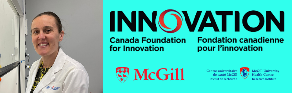 Darcy Wagner, PhD, Senior Scientist in the Translational Research in Respiratory Diseases Program at The Institute, co-leads one of the McGill projects funded through the CFI Innovation Fund. Darcy Wagner, PhD, Senior Scientist in the Translational Research in Respiratory Diseases Program at The Institute, co-leads one of the McGill projects funded through the CFI Innovation Fund.