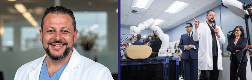 Dr. Ahmed Aoude has been appointed as Director of the Division of Orthopaedic Surgery, MUHC and McGill University.