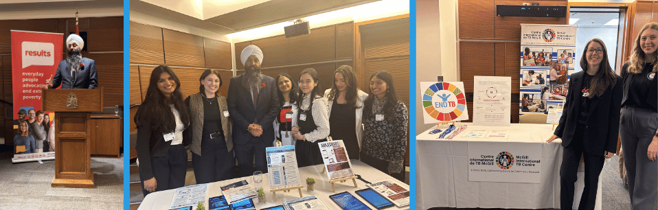 Des chercheurs et chercheuses de L'Institut se sont joints à un groupe choisi d'innovateurs et innovatrices canadiens en santé sur la Colline du Parlement, à l'occasion de Solutions canadiennes pour la sécurité mondiale en santé, une foire scientifique parlementaire.