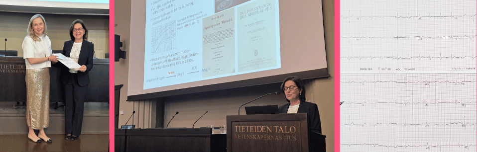 Dr. Rhian Touyz, Executive Director and Chief Scientific Officer of The Institut, has been awarded the 2026 Robert Tigerstedt Award by the Finnish Hypertension Society.