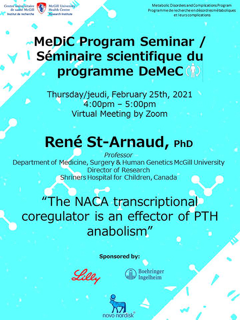 MeDiC Program Seminar MeDiC Program Seminar