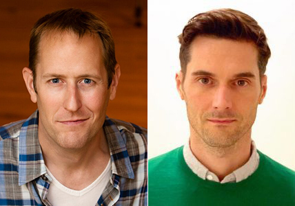 David Buckeridge (left) and Mathieu Maheu-Giroux