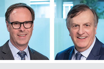 Peter Kruyt, Chairman of the Board of Directors, and Pierre Gfeller, MD CM, MBA, President and Executive Director