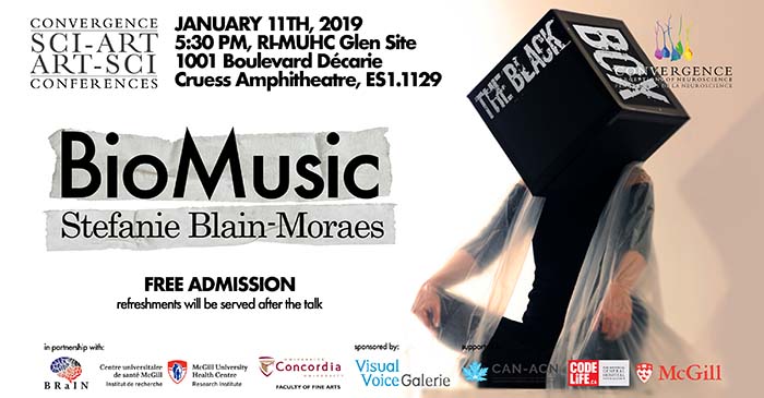 2019 Black Box Neuroscience and Arts Talk – Biomusic (January 11, 2019)