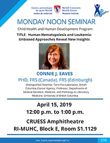 Pediatric Research Seminar (April 15, 2019)