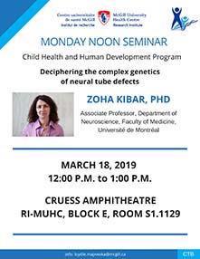 Pediatric Research Seminar (March 18, 2019)
