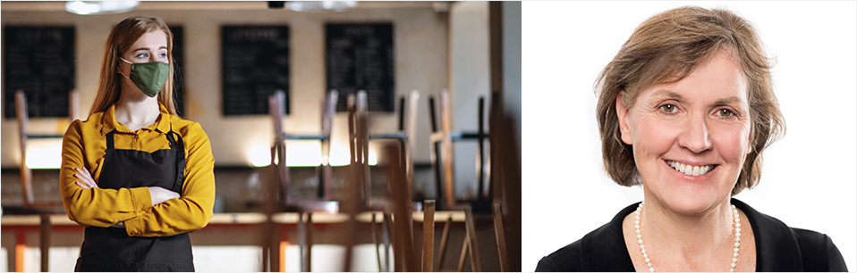 La Dre Louise Pilote (à droite) est membre du Programme de recherche en santé cardiovasculaire au long de la vie à l’Institut de recherche du CUSM et mène ses recherches au Centre de recherche évaluative en santé La Dre Louise Pilote (à droite) est membre du Programme de recherche en santé cardiovasculaire au long de la vie à l’Institut de recherche du CUSM et mène ses recherches au Centre de recherche évaluative en santé