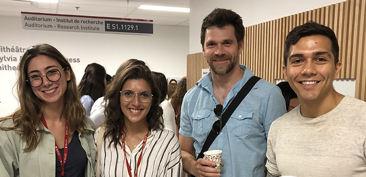 Undergraduates, visiting students and incoming graduate students participated in the RI-MUHC Summer Student Research Day