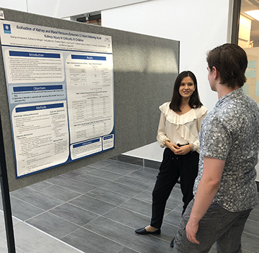 Poster presentations at the 2019 RI-MUHC Summer Student Research Day