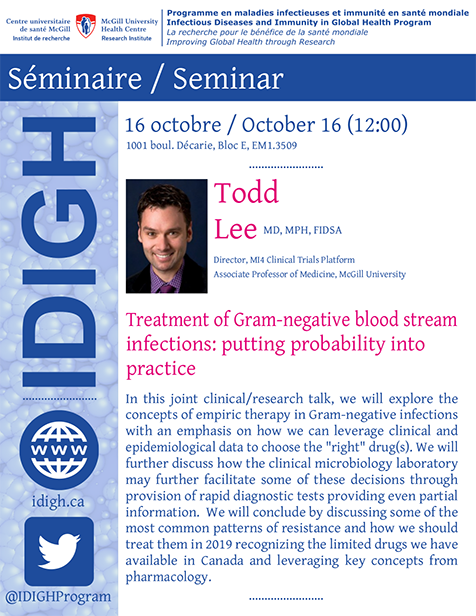 IDIGH Program Seminar (October 16, 2019)