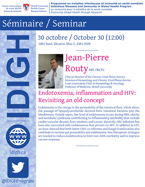 IDIGH Program Seminar (October 30, 2019)
