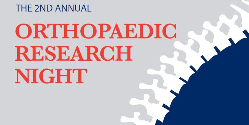 Orthopaedics Research Night (October 28, 2019)
