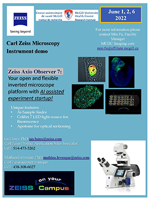 Instrument Demo – Zeiss Axio Observer 7