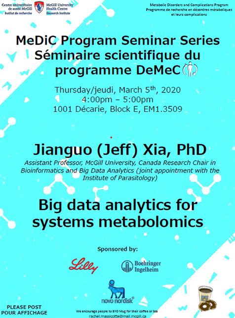 MeDiC Program Seminar Series (March 5, 2020)