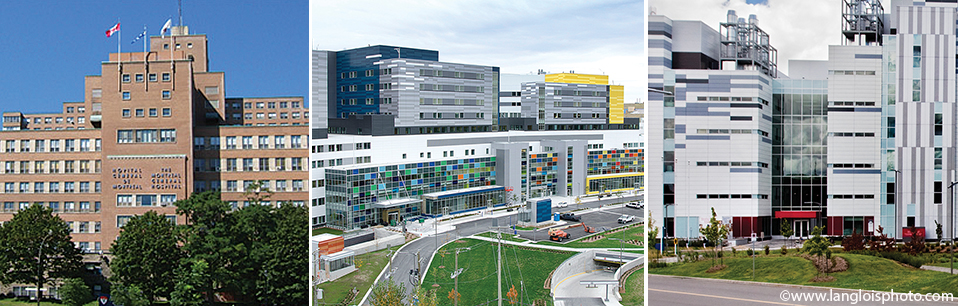Sites Glen et à l’Hôpital général de Montréal du CUSM Sites Glen et à l’Hôpital général de Montréal du CUSM